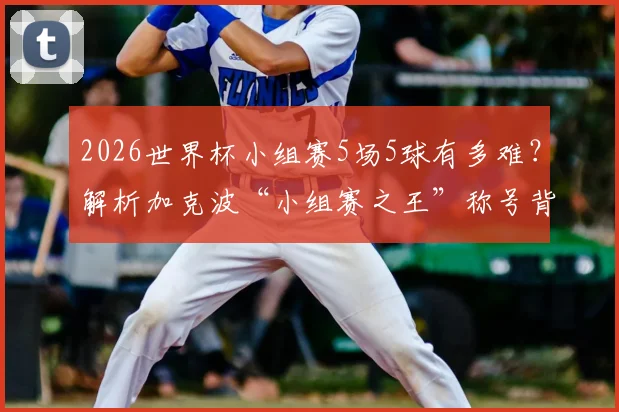 2026世界杯小组赛5场5球有多难？解析加克波“小组赛之王”称号背后的超高效破门